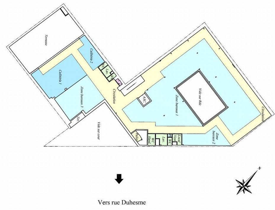Bureau Paris 1453m² Location bureau Paris OLBUR2530132 8